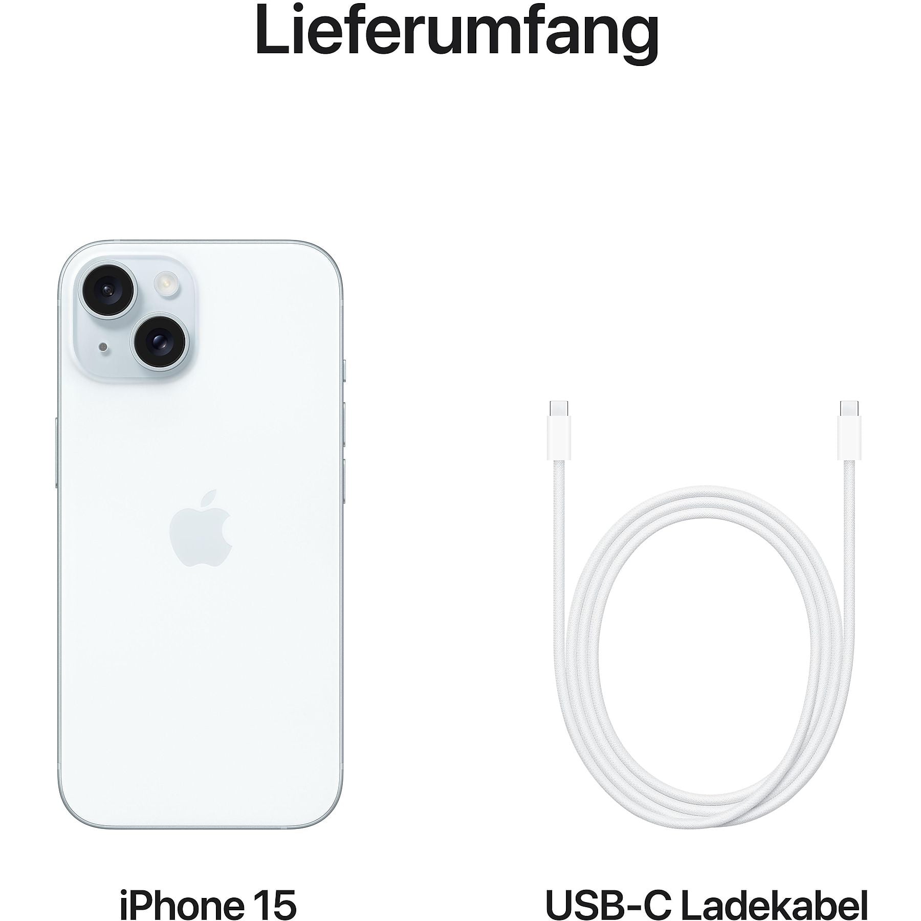 Apple iPhone 15 – Blau, 256 GB – Bild 5