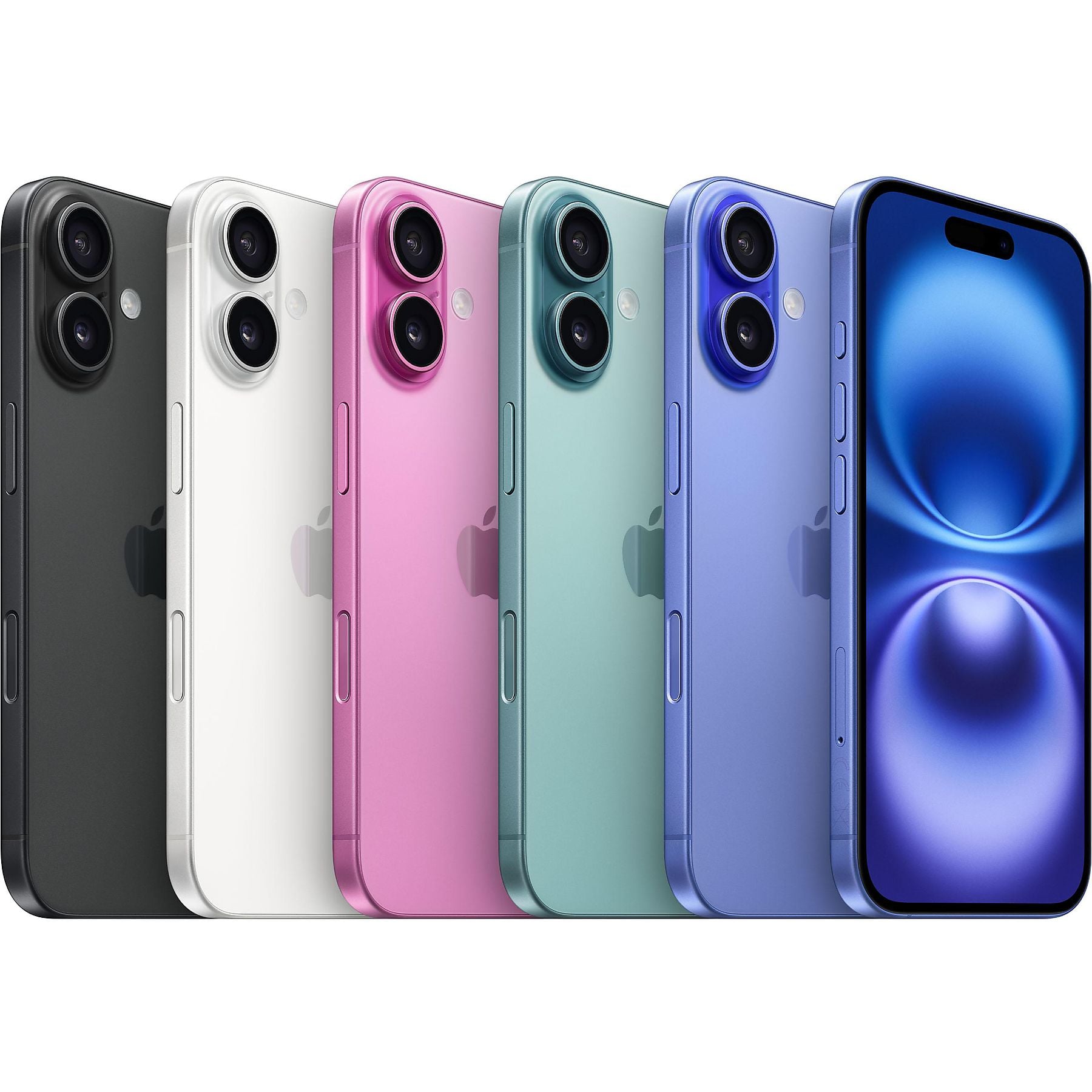 Apple iPhone 16 Blaugrün Design