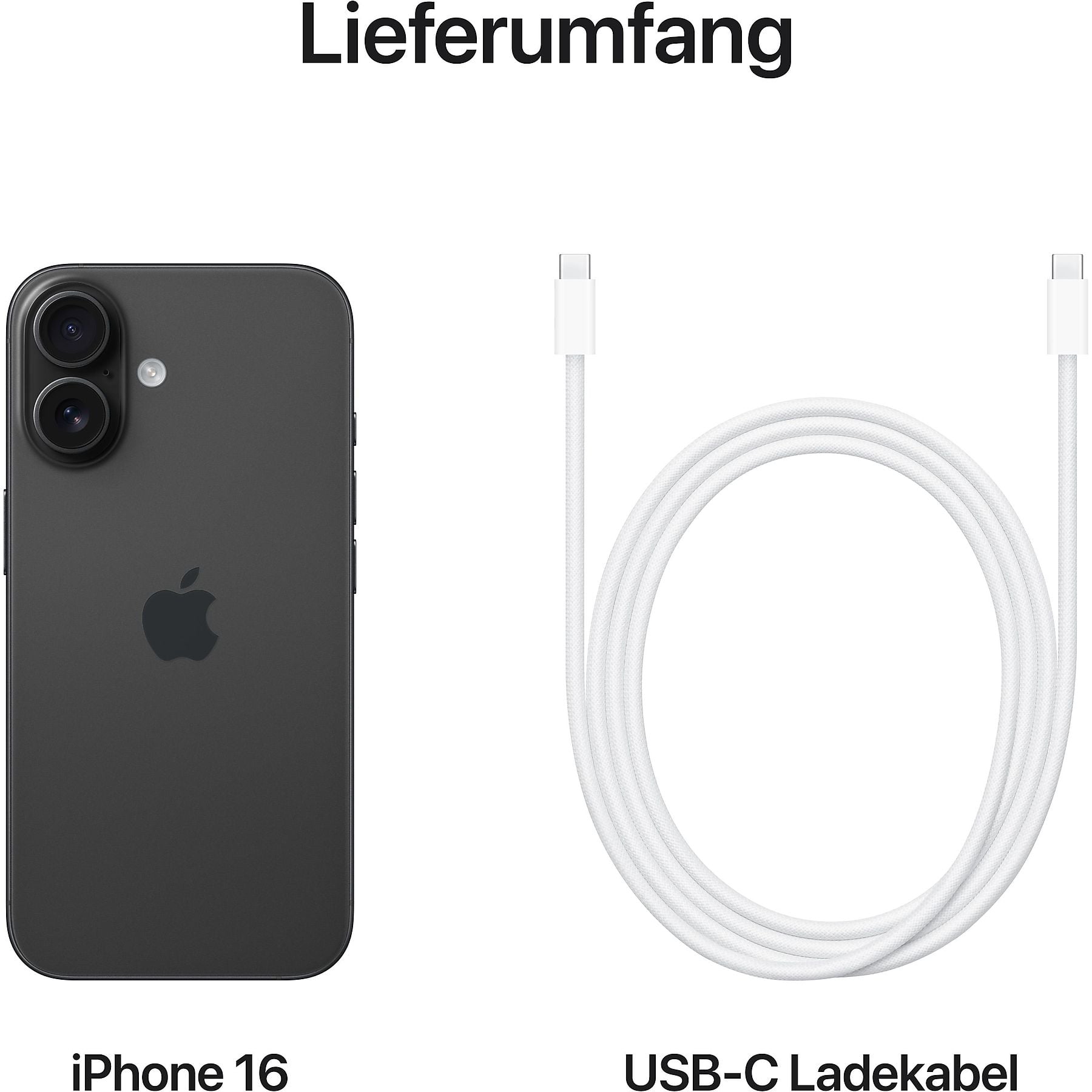 Apple iPhone 16 – Schwarz, 256 GB – Bild 6