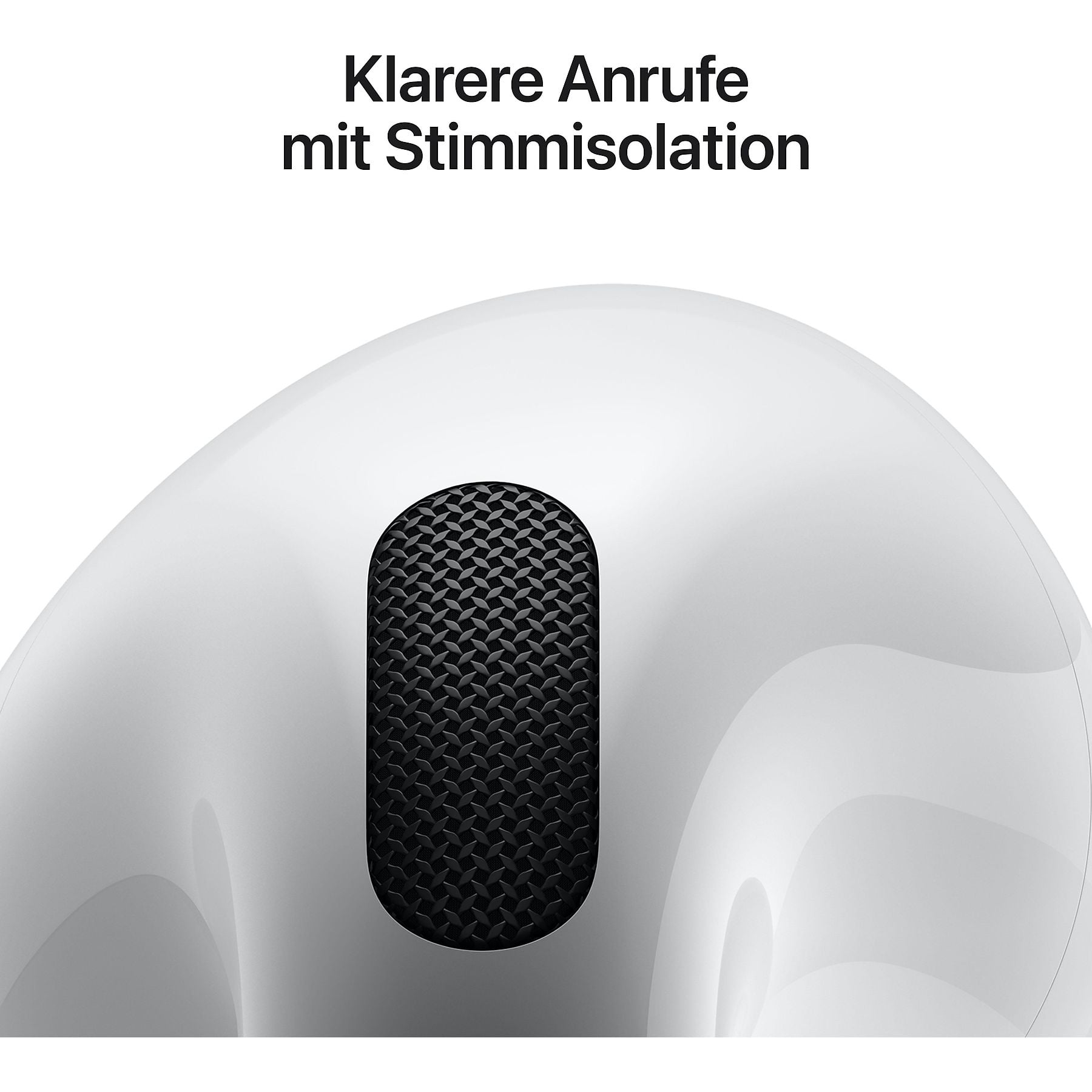 Apple AirPods 4 USB‑C In‑Ear Kopfhörer Bluetooth Weiß – Bild 3