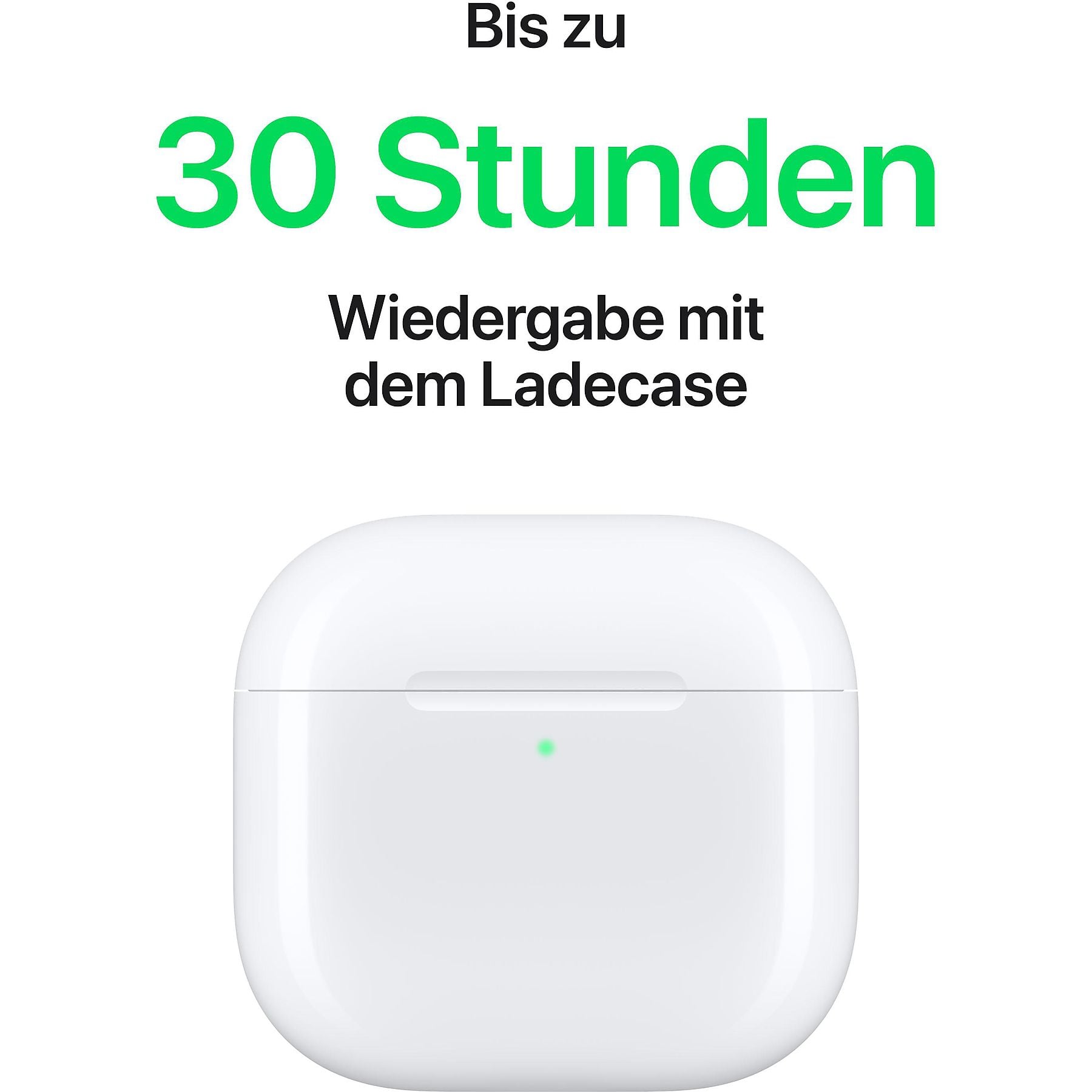 Apple AirPods 4 USB‑C In‑Ear Kopfhörer Bluetooth Weiß – Bild 4
