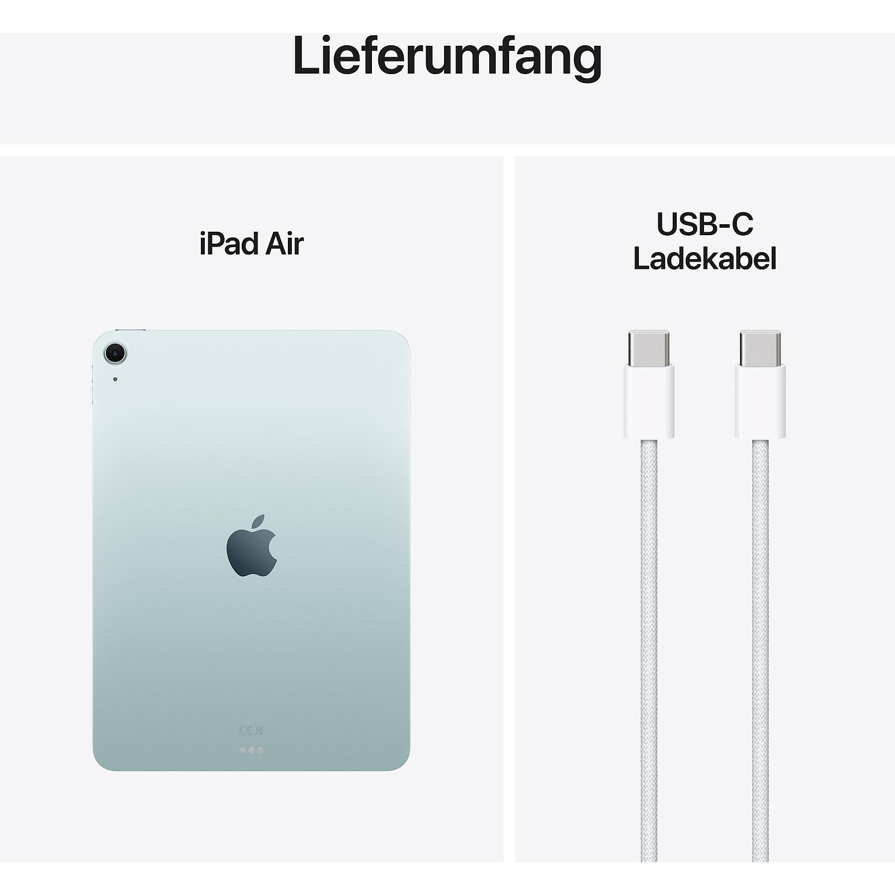 Apple iPad Air – Blau, 256 GB | 11 Zoll | M2 | Wi-Fi + Cellular – Bild 3