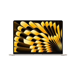 Apple MacBook Air 15 Zoll - Polarstern, 15.3 Zoll | M4 10‑Core CPU 10‑Core GPU | 16 GB RAM | 256 GB SSD