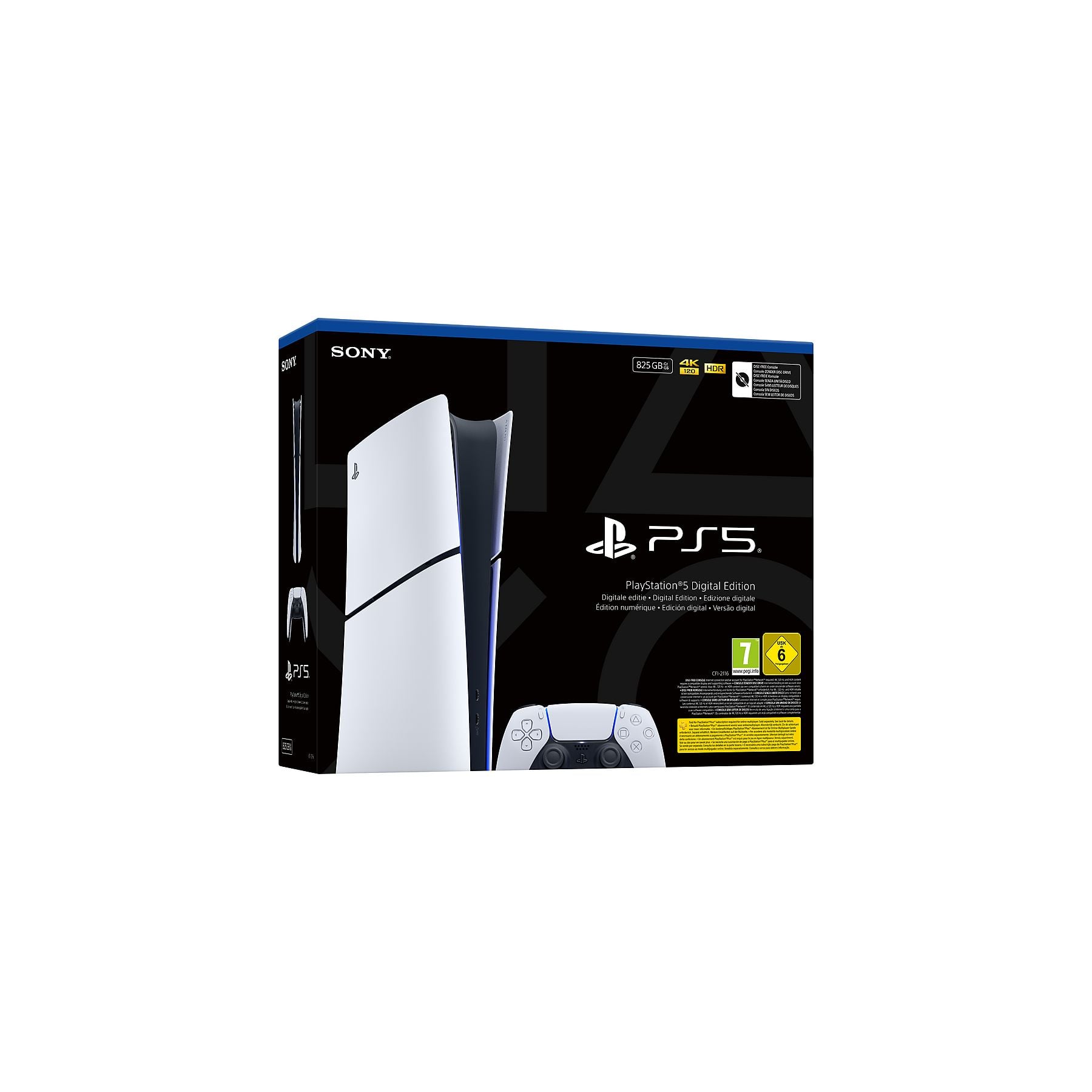 Sony PlayStation 5 Digital Edition Slim 825 GB – Bild 6