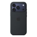 Apple Silikon Case mit MagSafe iPhone 17 Pro Schwarz