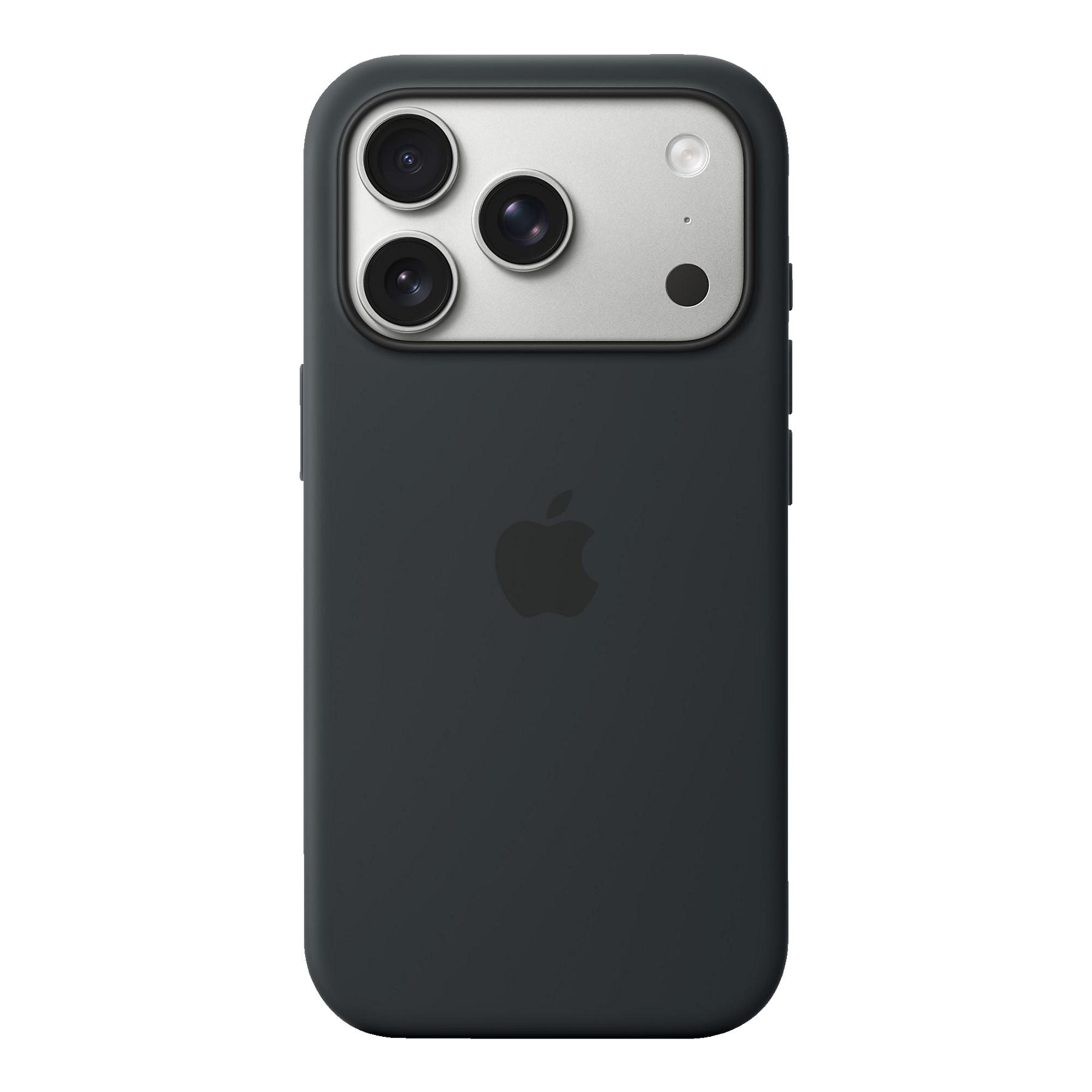 Apple Silikon Case mit MagSafe iPhone 17 Pro Schwarz – Bild 3