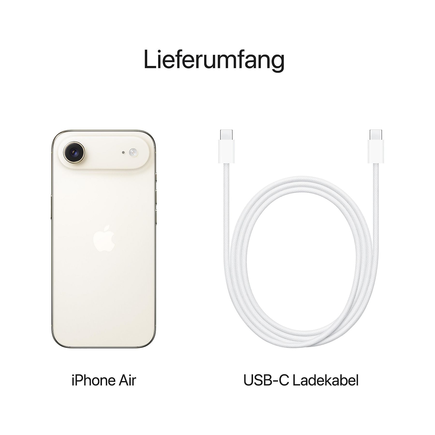 Apple iPhone Air – Lichtgold, 512 GB – Bild 5