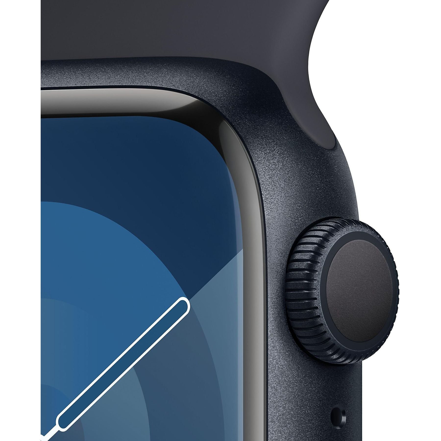 Apple Watch Series 9 GPS 41mm Aluminium Mitternacht Sport Band L – Bild 3