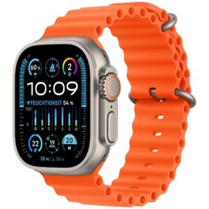 Apple Watch Ultra 2 GPS + Cellular 49mm Titan Orange Ocean Band
