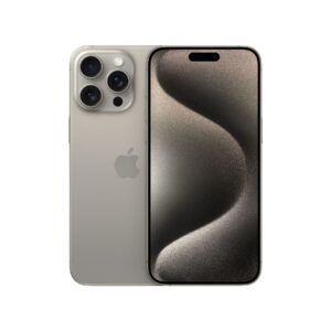 Apple iPhone 15 Pro - Titan Natur, 128 GB